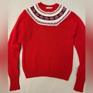 Vintage Fair Isle / Holiday Sweater